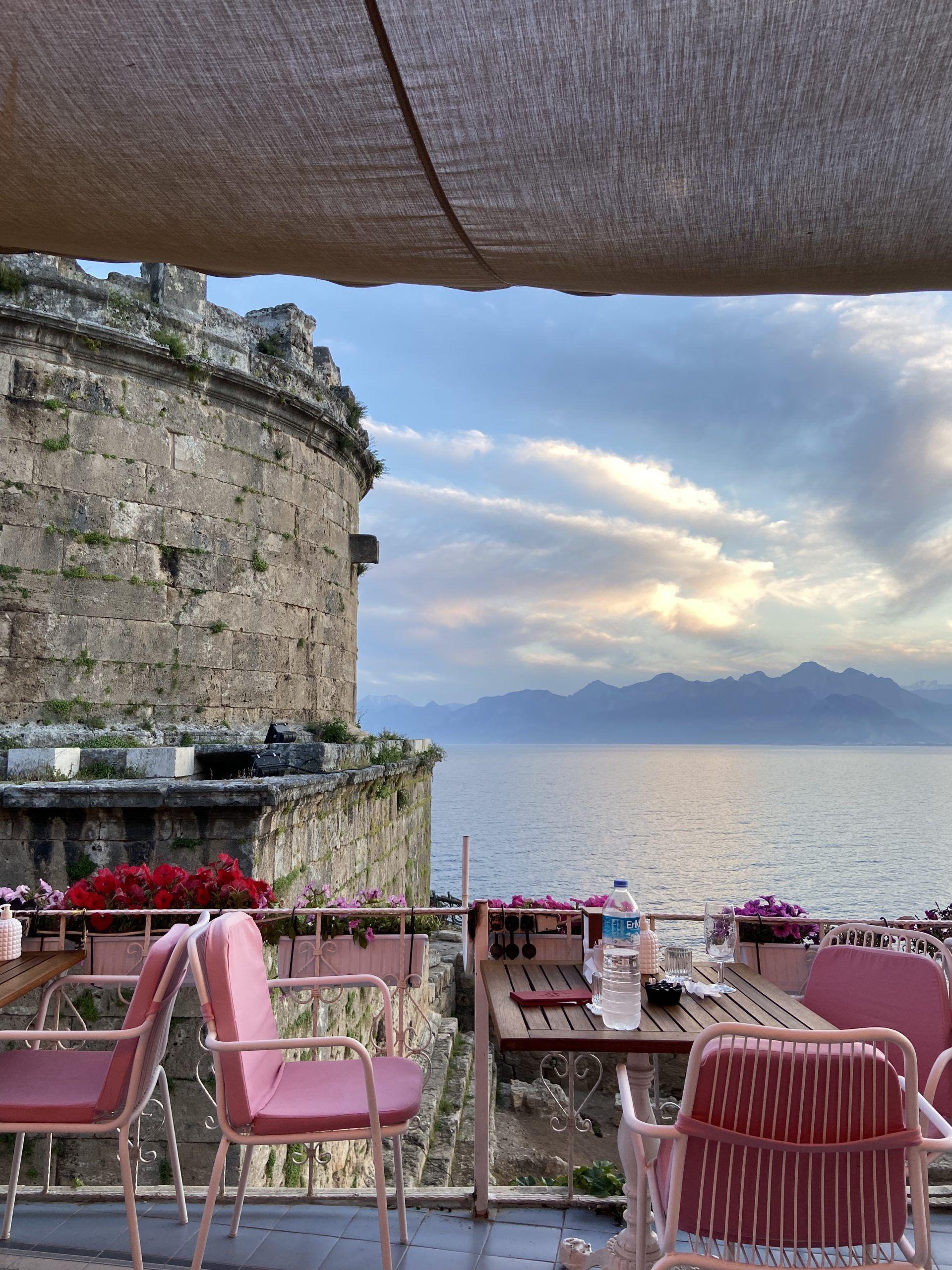 Relaxing with Sunset Views from Coastal Cafes